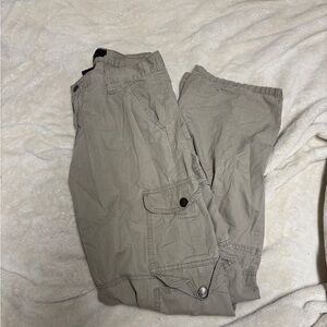 Y2K Calvin Klein cargos